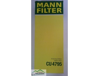 Filtr kabinowy MANN-FILTER CU4795 