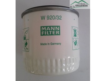 Filtr oleju MANN-FILTER W920/32 