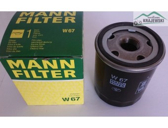 Filtr oleju MANN-FILTER W67