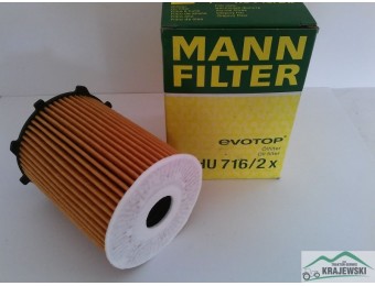 Filtr oleju MANN-FILTER HU716/2x 