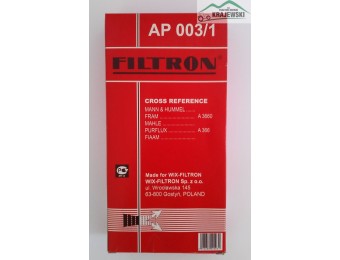 Filtr powietrza FILTRON AP003/1 