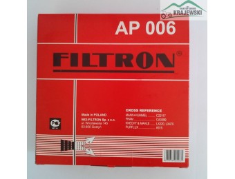 Filtr powietrza FILTRON AP006 