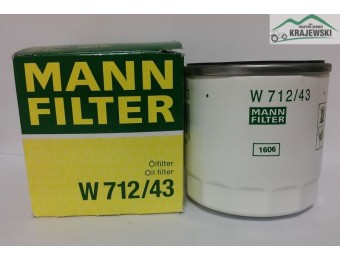 Filtr oleju MANN-FILTER W 712/43