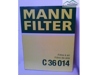 Filtr powietrza MANN FILTER C36014