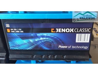 Akumulator JENOX 74Ah 680A 12V