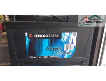 Akumulator JENOX 120Ah 950A 12V